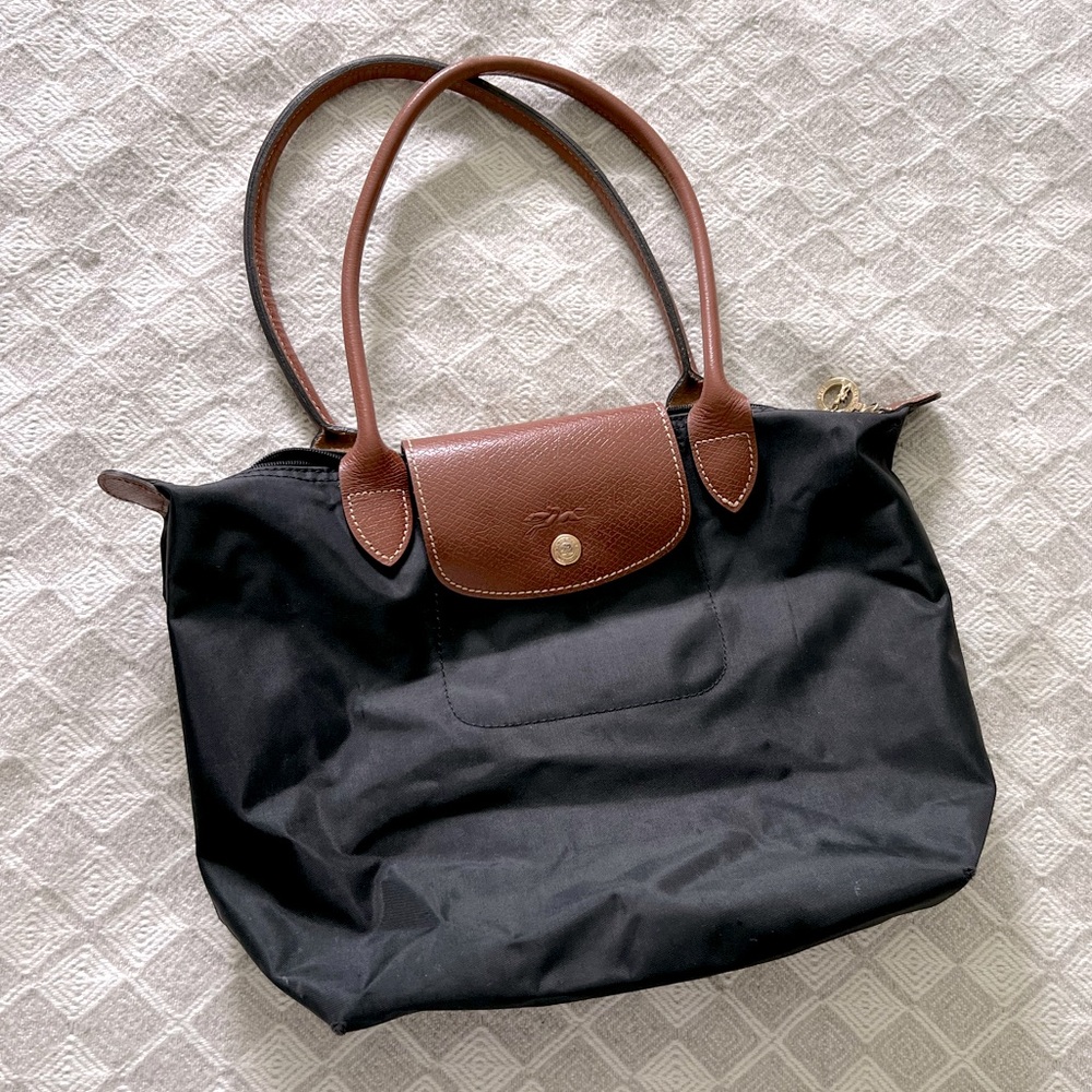 Longchamp Shoulder Bag, Black